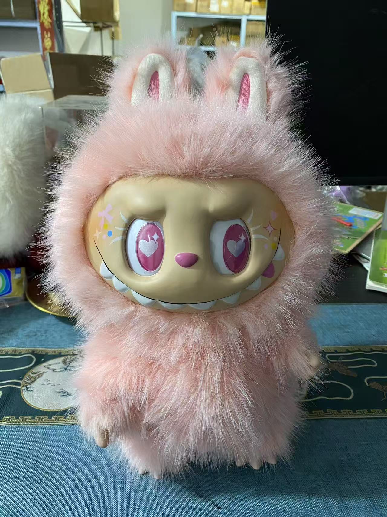 labubu 38cm pink
