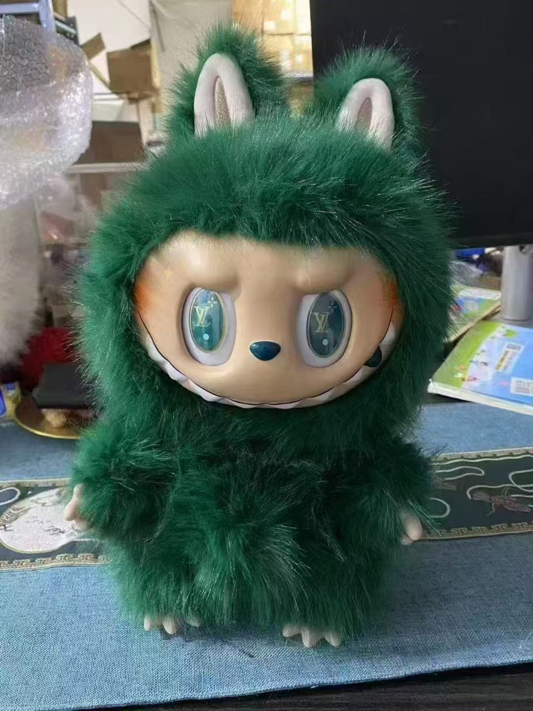 labubu 38cm green